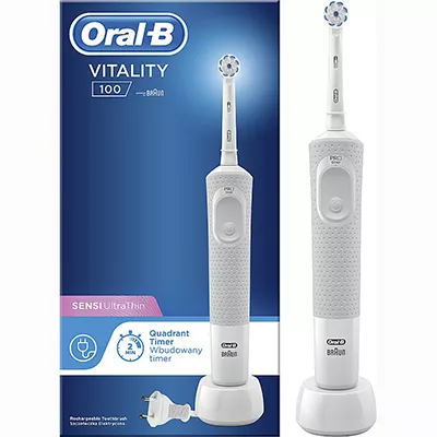 *Зубная щетка ORAL-B Vitality D100.413.1 PRO Sensi Ultrathin електрична
