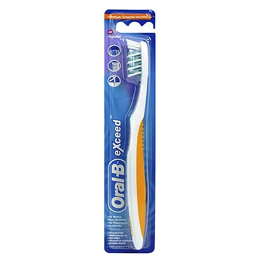 *Зубная щетка ORAL-B EXCEED 40 средняя