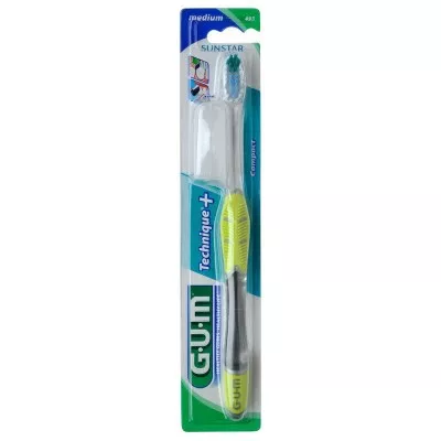 *Зубная щетка GUM Technique PLUS средне-мягкая