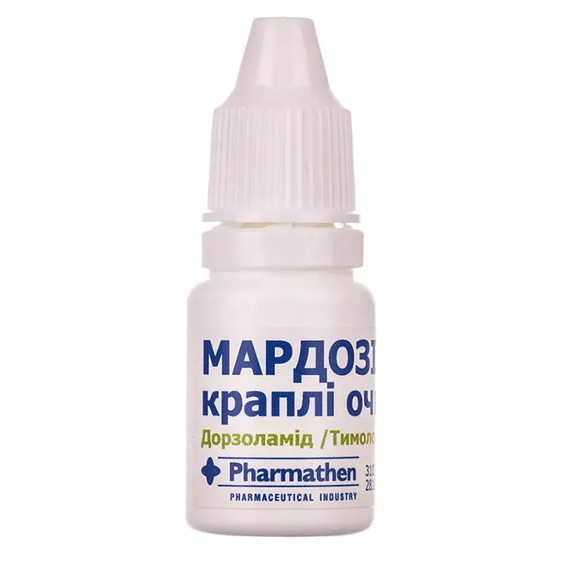 Мардозия капли глазные по 5 мл во флаконе 1 шт.