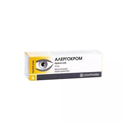 Аллергокром капли глазные 10 мл во флаконе 1 шт.