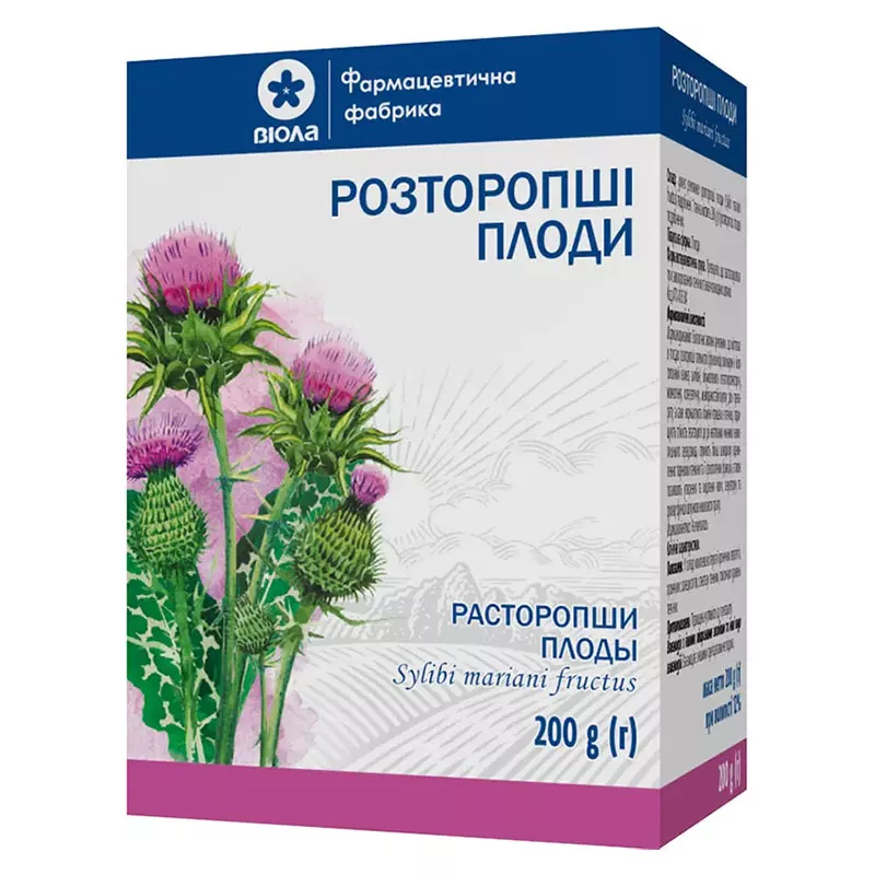 Расторопши плоды по 200 г в пачке - Виола
