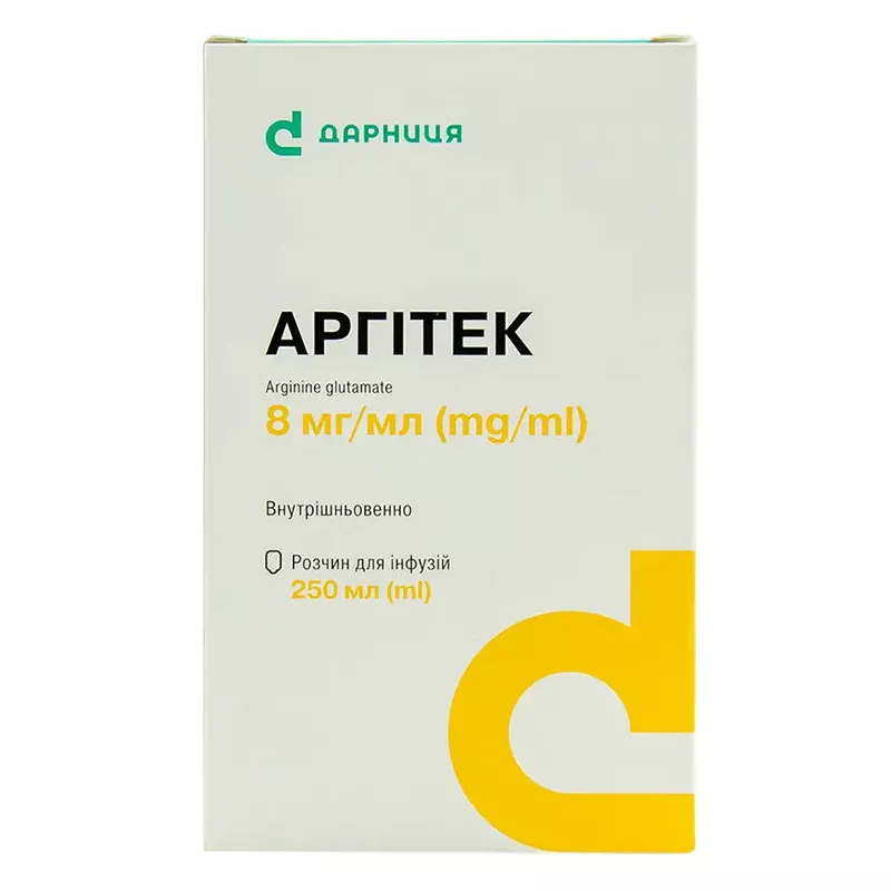 Аргитек-Дарница раствор для инфузий 8 мг/мл по 250 мл во флаконе