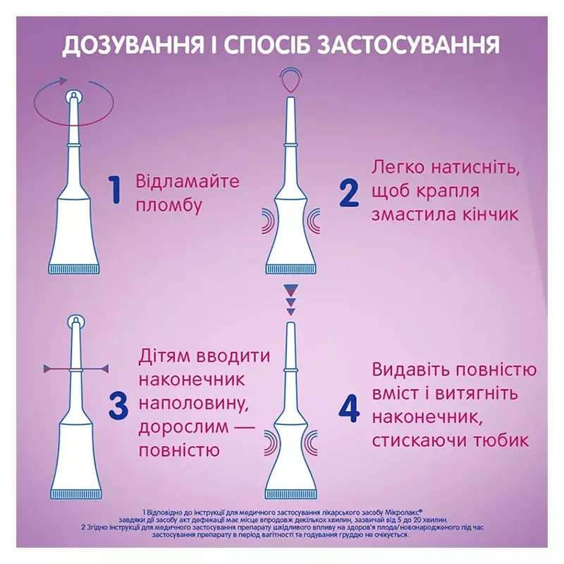 Микролакс раствор ректальный (микроклизма) по 5 мл в тубах с наконечником 12 шт