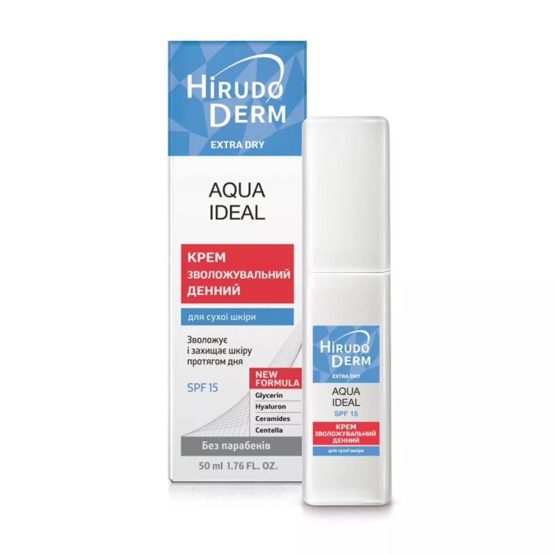 Крем Hirudo Derm Extra Dry дневной увлажняющий для сухой кожи 50 мл