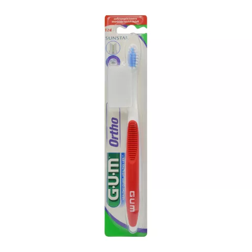 *Зубная щетка GUM ORTHODONTIC ортодонтическая