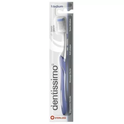 Зубная щетка Dentissimo Medium щетина средней жесткости