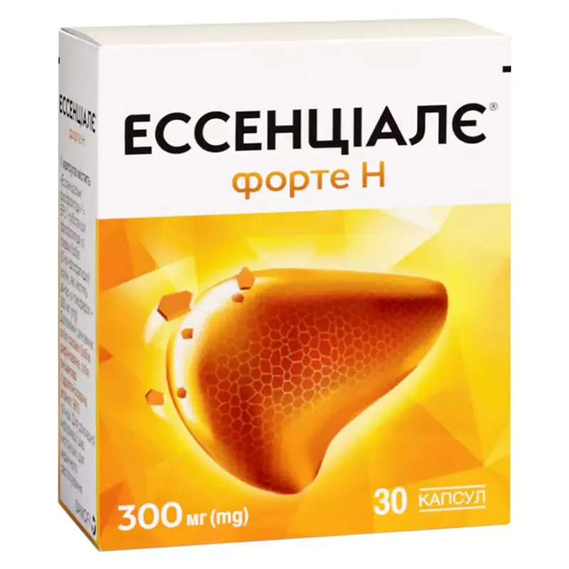Эссенциале форте Н капсулы по 300 мг 30 шт (10х3)