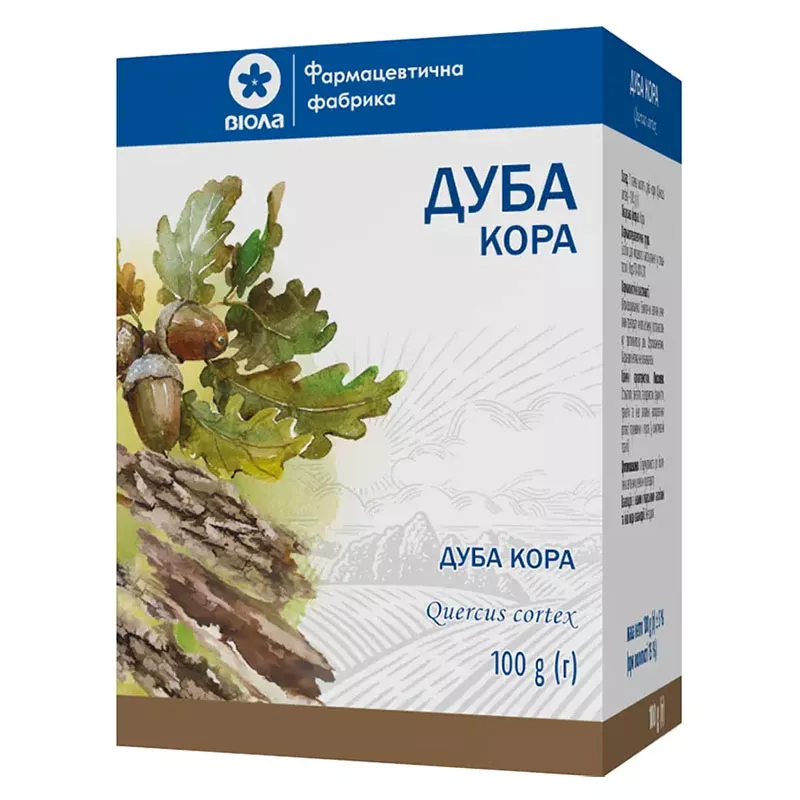 Дуба кора по 100 г в пачках - Виола