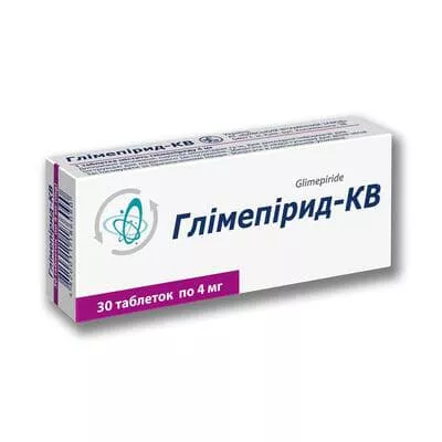 *Глимепирид-Лугал табл 4мг №30
