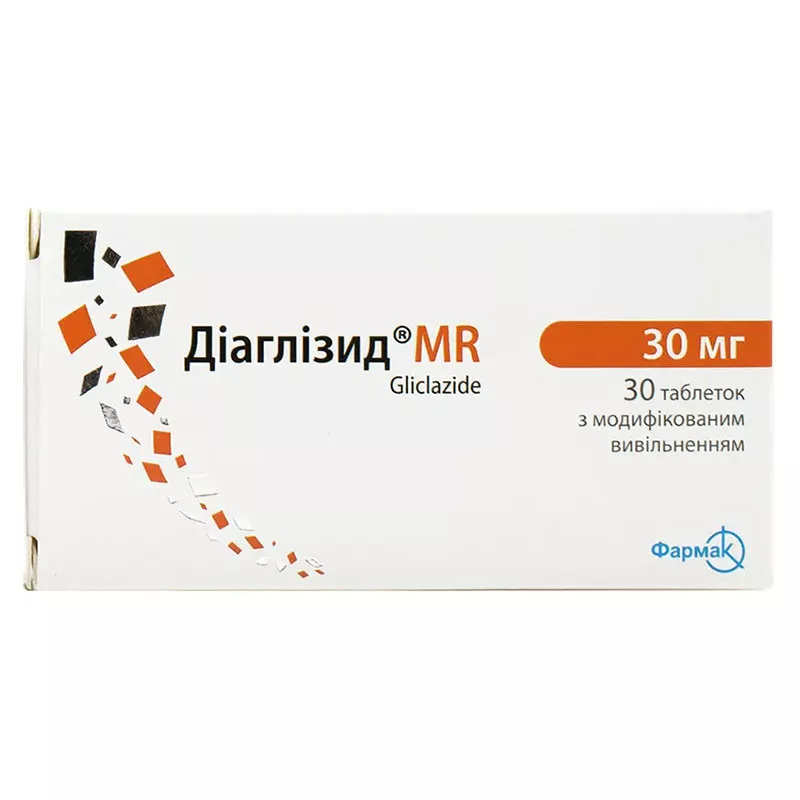 *Диаглизид MR табл. 30мг №30