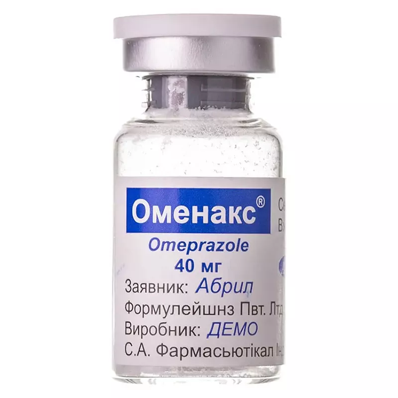 Оменакс порошок по 40 мг во флаконе 1 шт.