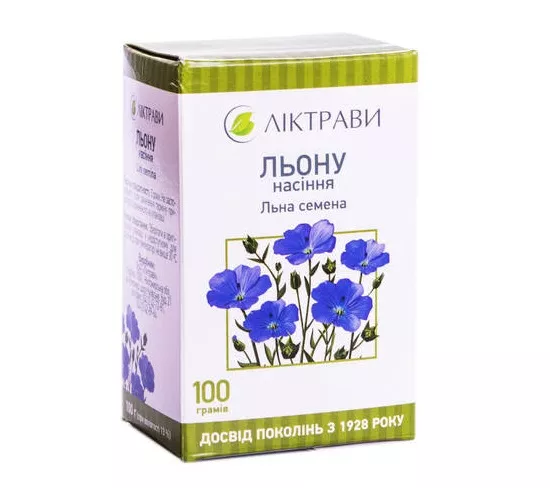 Льна семена по 100 г в пачке - Лектравы