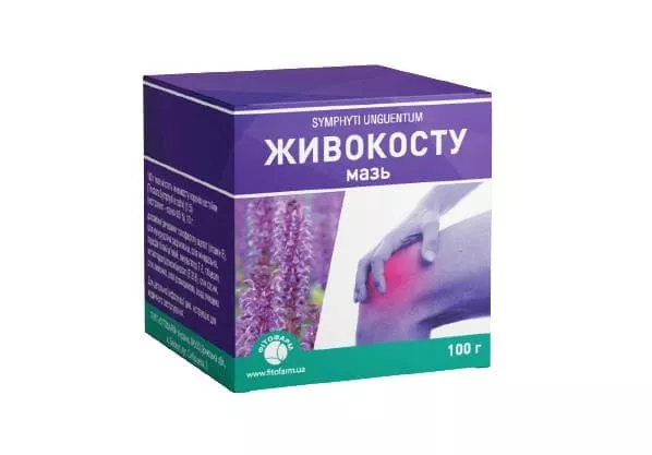 Живокоста мазь по 100 г в банке - Фитофарм