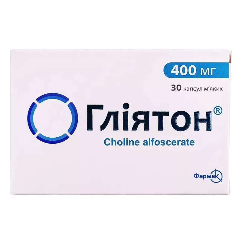 Глиятон капсулы по 400 мг 30 шт.