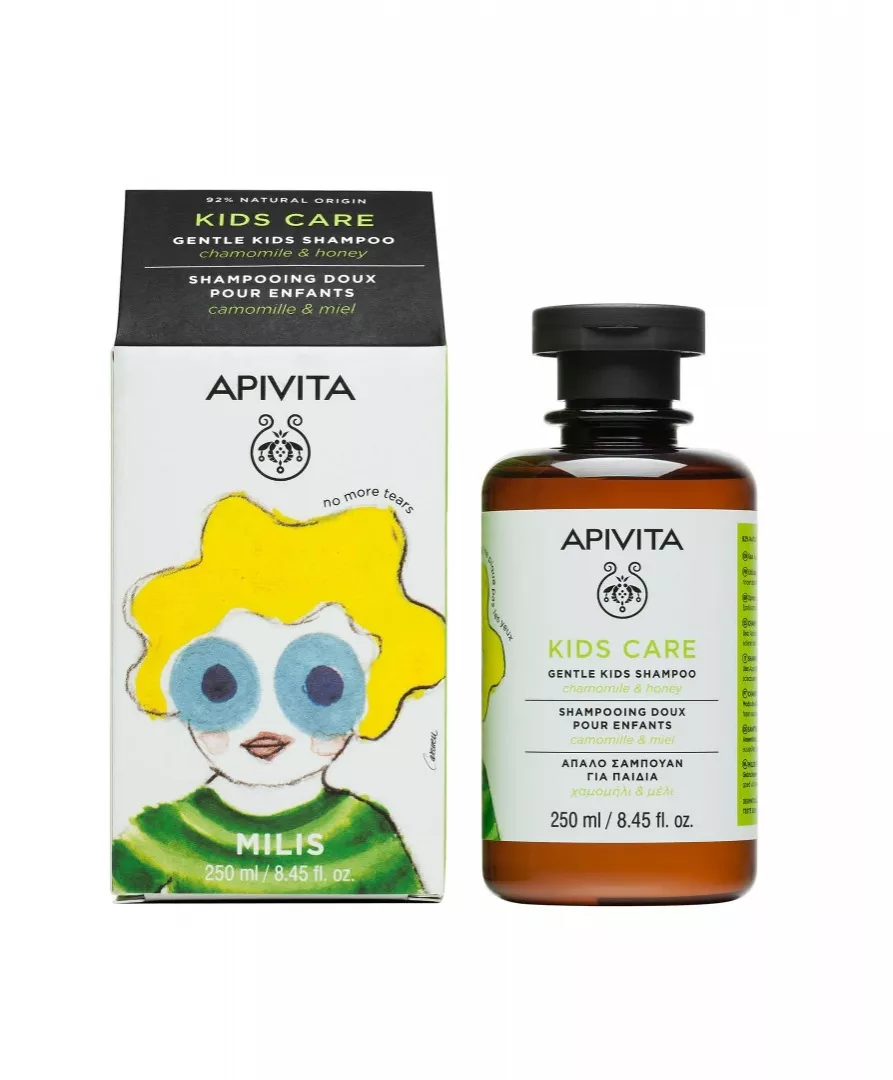 *Шампунь Apivita KIDS CARE Детский мягкий для волос 250 мл