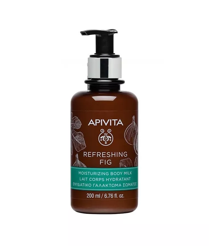 Молочко Apivita REFRESHING FIG Увлажняющее для тела 200 мл