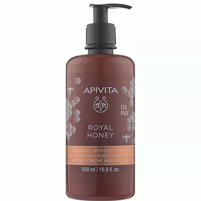 Гель Apivita для душа ROYAL HONEY с Эфирными маслами 500 мл