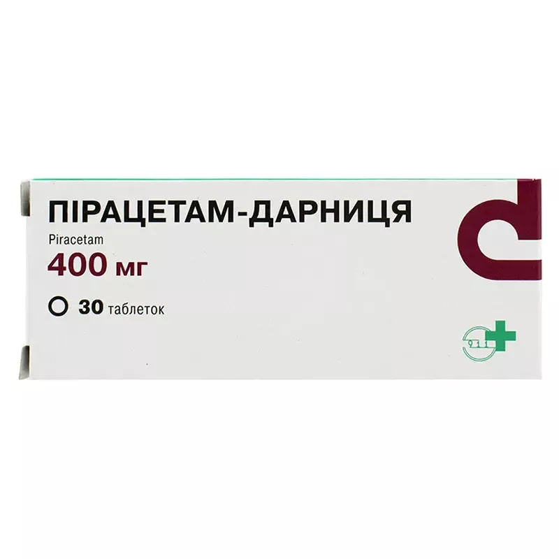 Пирацетам-Дарница таблетки по 400 мг 30 шт.