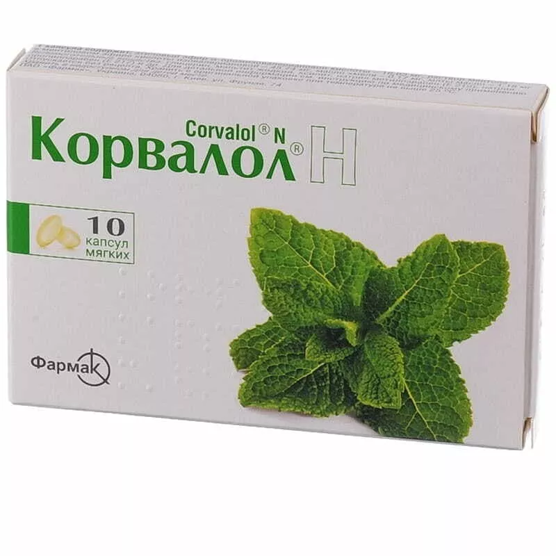 Корвалол Н капсулы 10 шт. - Фармак