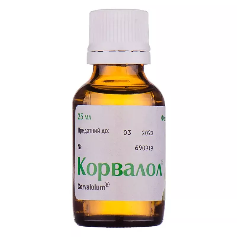 Корвалол капли по 25 мл во флаконе 1 шт.