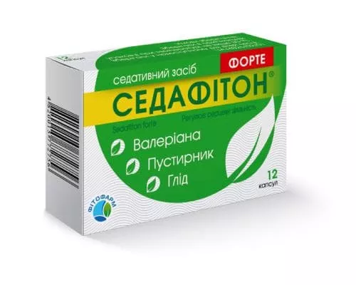 Седафитон Форте капсулы 12 шт. (6х2)