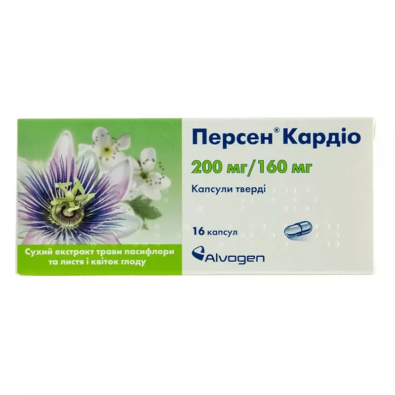 Персен Кардио капсулі 16 шт.