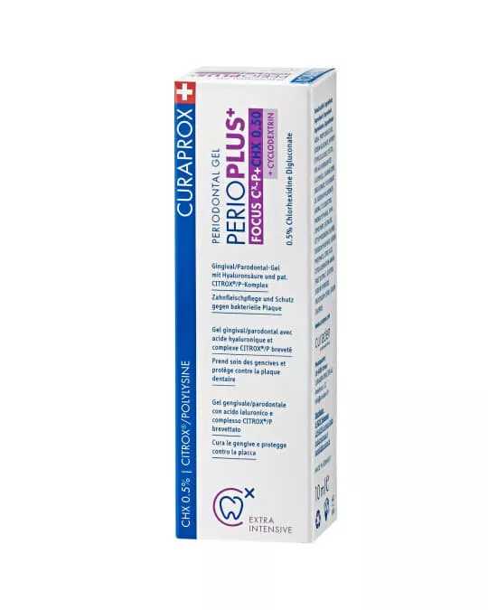 *Зубной гель Curaprox PerioPlus+ Focuse 0,05% хлоргексидина 10 мл