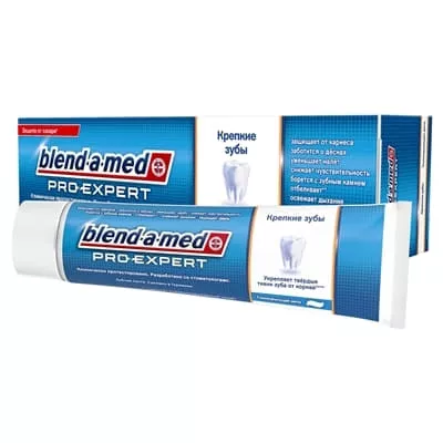 *Зубная паста BLEND A MED PRO EXPERT Крепкие зубы Тонизирующая мята 100 мл