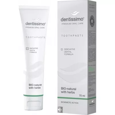 Зубная паста Dentissimo Bio-Natural With Herbs 75 мл