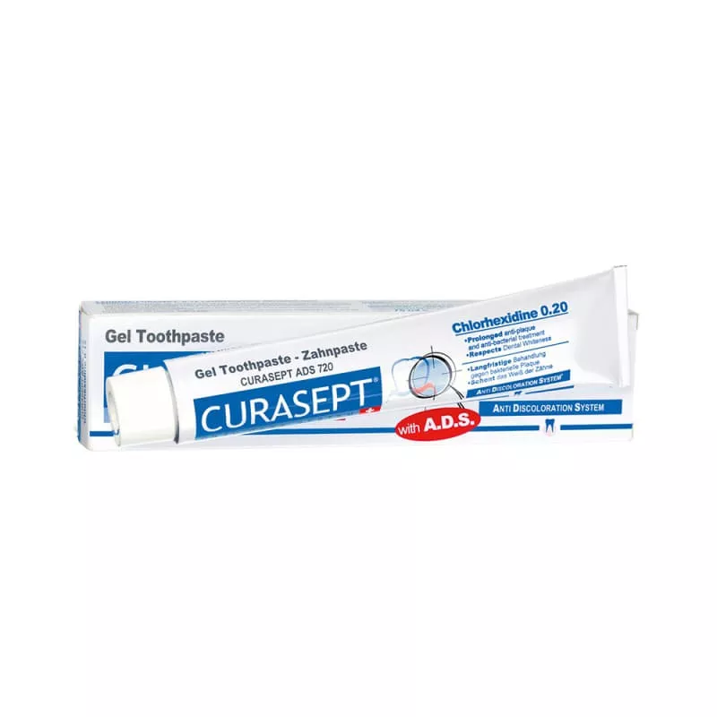 *Зубная паста Curaprox гелеобразная, 0,20% хлоргексидина 75 мл