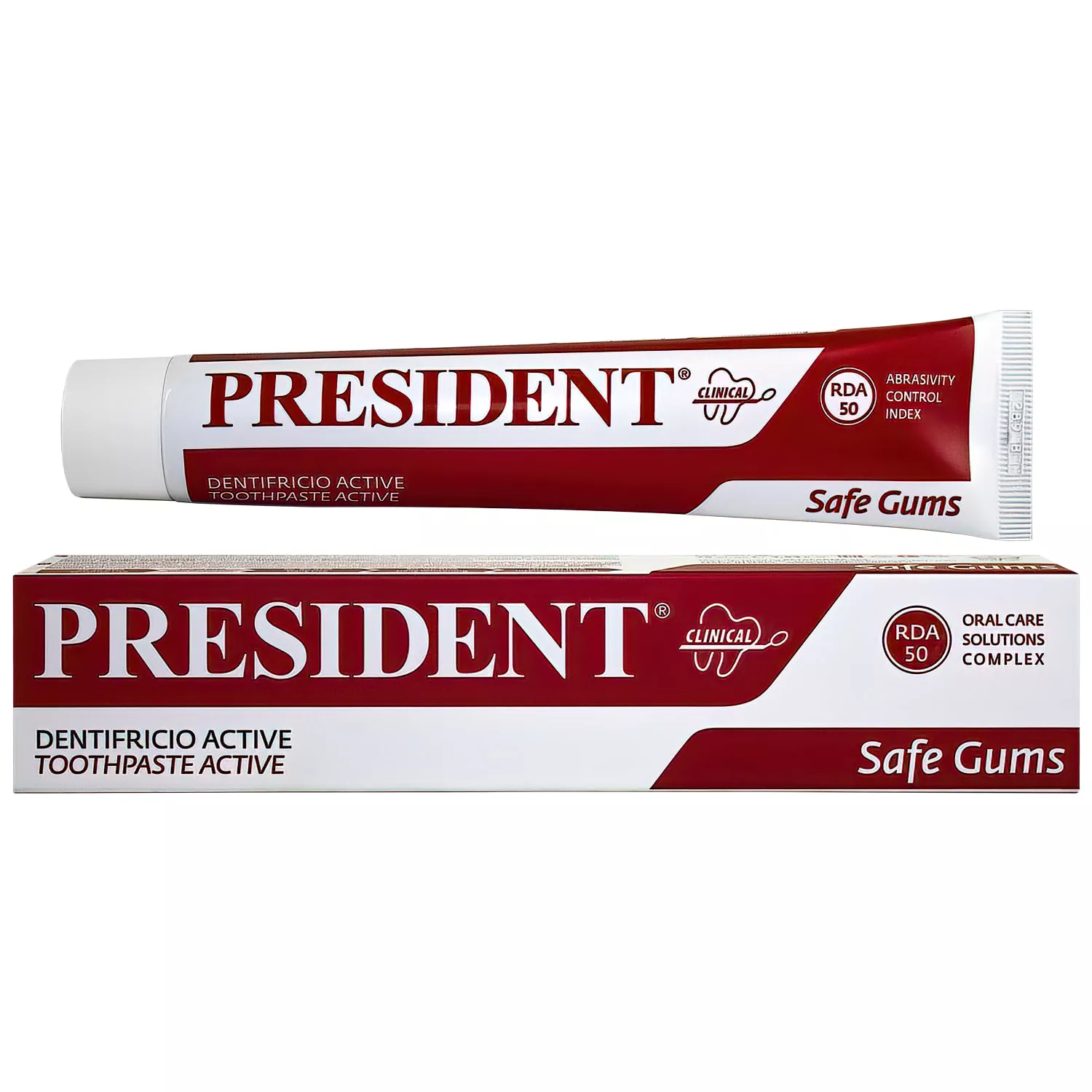 *Зубная паста PRESIDENT Clinical Актив 75 мл