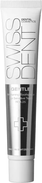 *Зубная паста Swissdent Gentle отбеливающая для чувствительных зубов 50 мл