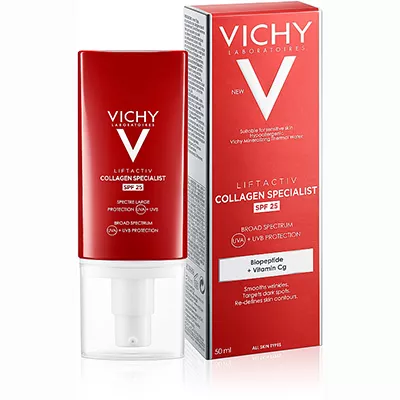 *Крем-уход Vichy Лифтактив Коллаген Специалист SPF-25 антивозрастной для всех типов кожи 50 мл