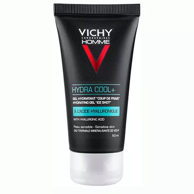 Гель Vichy Гидра Кул+ увлажняющий с охлажд. эффектом д/мужчин для лица и контура глаз 50 мл
