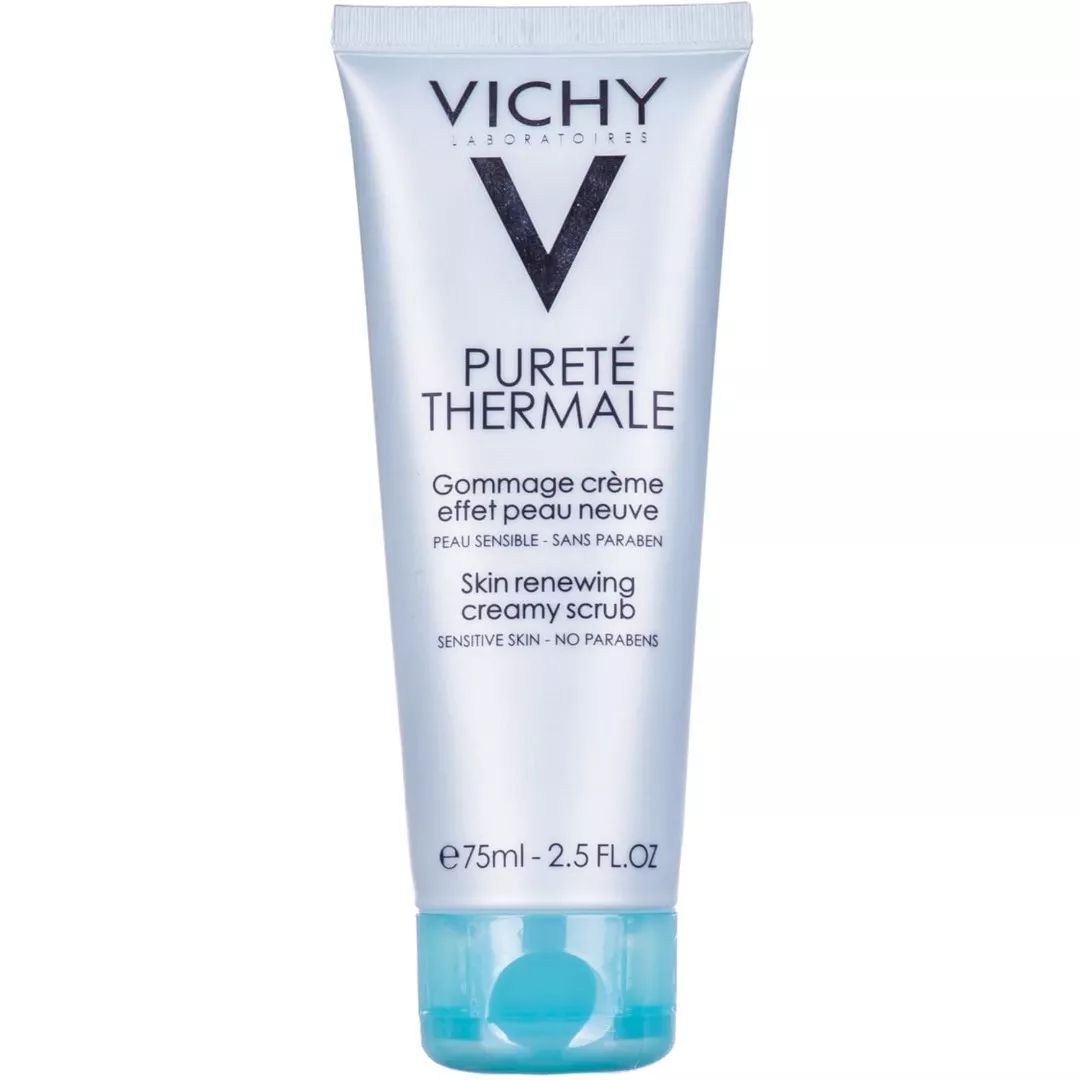 *Крем-скраб Vichy Пюрте Термаль Возобновляющий для лица 75 мл
