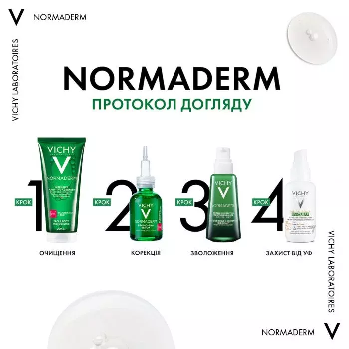 Гель Vichy Нормадерм Фитосолюшн для глубокого очищения жирной и проблемной кожи 200 мл