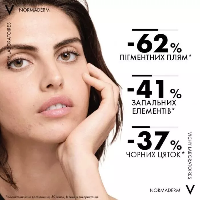 Флюид Vichy Нормадерм Фитосолюшн двойного действия для жирной и проблемной кожи 50 мл