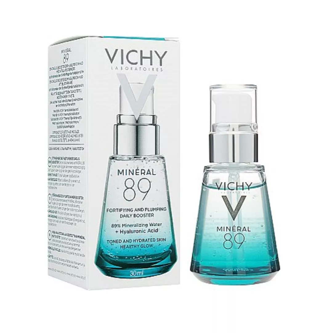 *Гель-бустер Vichy Минерал 89 повышает упругость и увлажнение кожи лица 30 мл