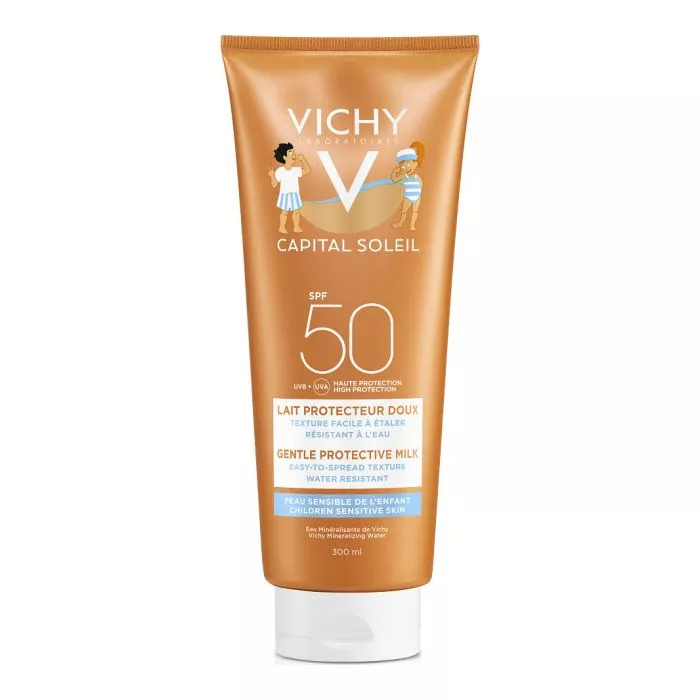 *Молочко Vichy Капиталь Солей Солнцезащитное для детей SPF50+ 300мл