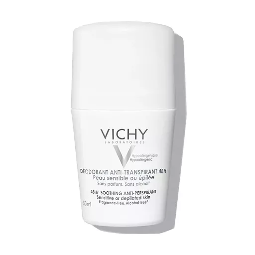 Дезодорант-антиперспирант Vichy шариковый 48 час Сенситив для чувств. кожи 50мл