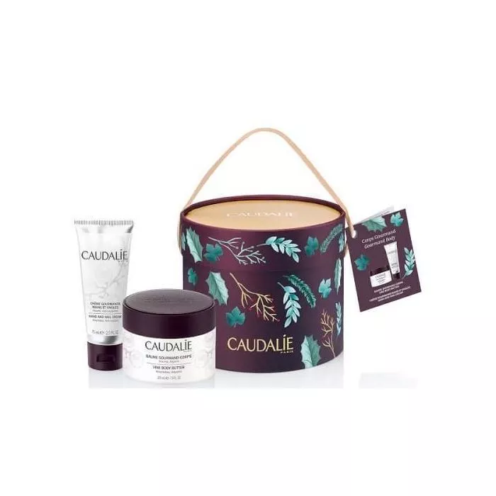 *Набор Caudalie2524 Vine Body Luxury (Крем д/рук и ногтей 75 мл+Бальзам д/тела 225 мл)