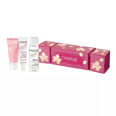 *Набор Caudalie2527 Vinosource Xmas Cracker (Крем сорбет 15мл+Сыв. S.O.S 10мл+Вода д/снят. мак.30мл)