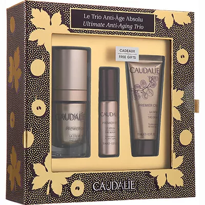 *Набор Caudalie2605 Premier Cru Ultimate Anti-Aging Trio set