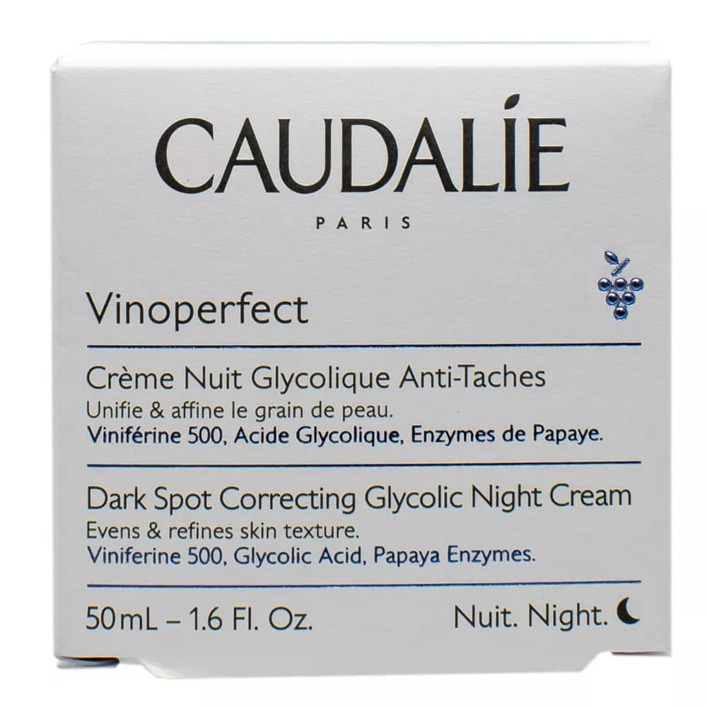*Крем Caudalie257 Vinoperfect Ночной гликолевый 50мл