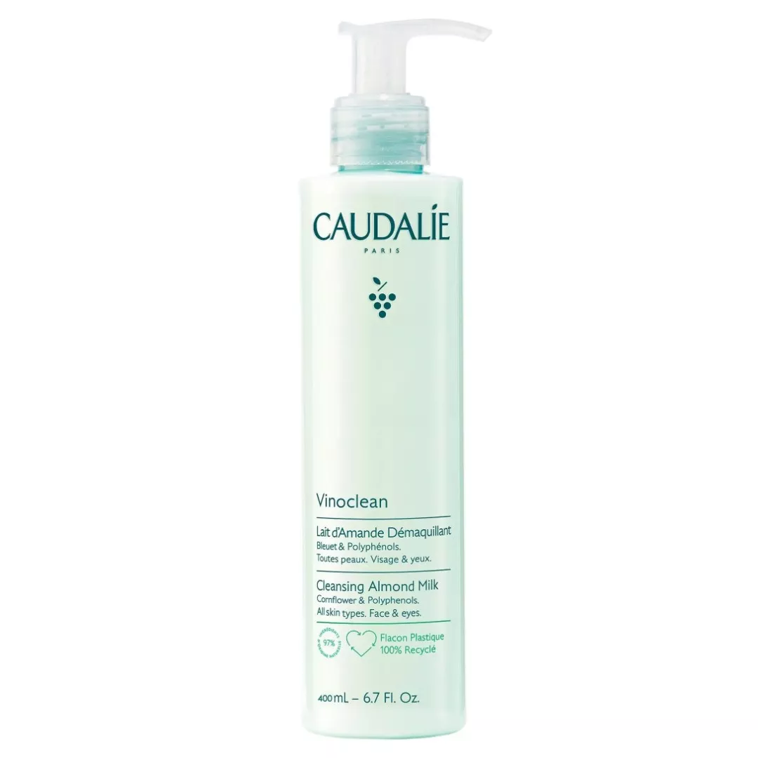 Молочко Caudalie 313 Vinoclean Миндальное для снятия макияжа 400мл