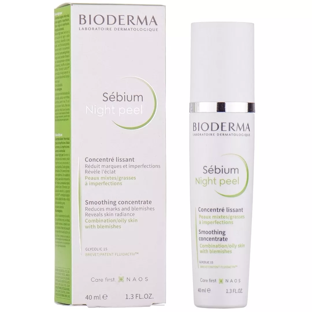 Концентрат Bioderma 28615В Себиом Найт Пил разглаживающий 40 мл