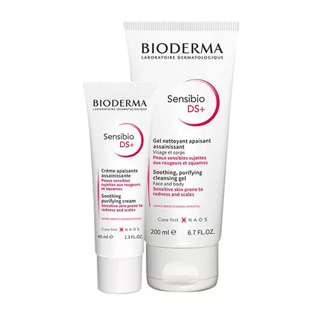 *Набор Bioderma Сансибио D.S.+Крем 40 мл+Сансибио D.S.+Очищающий гель 200мл