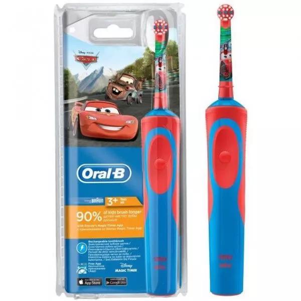 *Зубная щетка ORAL-B Cars электрическая D12.513K (тип 3709)