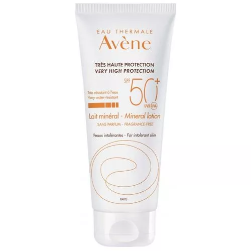 Молочко Авен минеральное солнцезащитное SPF 50+ 100 мл